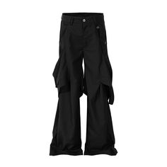 45499376009408|45499376042176|45499376074944|45499376107712 Baggy Black Wide-leg Cargo Pants, Black Baggy Wide-leg Cargo Pants, Black Parachute Pants With Cargo Pockets And Loose Fit, Black Parachute Pants With Cargo Pockets, Black Baggy Harem Pants For Winter, Black Wide-leg Harem Pants For Winter, Black Harem Pants With Cargo Pockets And Loose Fit, Black Wide Leg Cargo Pants For Streetwear, Black Wide Leg Pants With Cargo Pockets For Streetwear