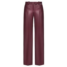 Straight-Leg Grained Faux-Leather Trousers. Belt Loops. Four-Pocket Styling. Zip-Fly. Logo Flag At Waistband. Pinched Seams At Front. Full Cotton Poplin Lining Condition: New With Tags Size: X-Large Color: Bordeaux Material Composition: 50% Polyester, 50% Polyurethane Style Number: B0vlpa03 Care: Dry Clean Origin: Georgia 100% Authentic Straight-Leg Grained Faux-Leather Trousers. Belt Loops. Four-Pocket Styling. Zip-Fly. Logo Flag At Waistband. Pinched Seams At Front. Full Cotton Poplin Lining F Burgundy Trousers, Navy Blue Dress Pants, Clean Origin, Fly Logo, Fitted Dress Pants, Seersucker Pants, Black Pants Casual, Blue Trousers, Tapered Trousers