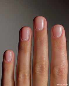 Soap Nails, Natural Nails Manicure, Gel French Manicure, New Nail Trends, Milky Nails, Nagellack Trends, Pink Nail Polish, Nail Fungus, Pink Nail