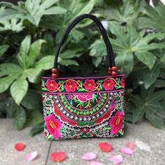 Item Type: Handbags Lining Material: Polyester

Gender: Women  Handbags Type: Shoulder Bags

Decoration: Beading,Embroidery

Types of bags: Shoulder & Handbags

Hardness: Soft   Closure Type: Zipper

Main Material: Canvas    Pattern Type: Floral

Style: NATIONAL   Exterior: Silt Pocket

Detailed Size: 


Height 24cm  Length: 33cm  Width 10cm Embroidery Types, Buddhist Bracelet, Beading Embroidery, Travel Women, Diamond Knot, Vintage Cuff Bracelet, Money Pouch, Handmade Canvas, Bags Handmade