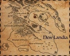 the map for new landia