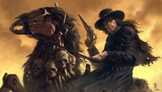 Rpg Characters, Pulp Art, Tabletop Rpg, Ghost Rider, Dark Fantasy Art