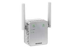 the netgear router has two antennas attached to it