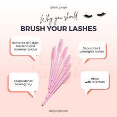 Lash Reminder, Lash Post, Lash Content, Lash Aftercare, Glow Bar, Lash Room Ideas, Esthetician Quotes, Lash Supplies