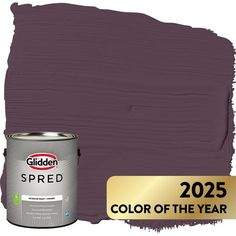 a paint can with the color of the year 2055