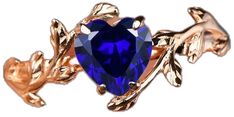 Heart-shaped Sapphire Jewelry For Wedding, Elegant Blue Heart-shaped Sapphire Ring, Elegant Blue Heart Ring For Wedding, Elegant Heart-shaped Sapphire Wedding Ring, Sapphire Heart Ring For Wedding, Blue Gemstone Heart Ring For Wedding, Blue Heart-shaped Wedding Jewelry, Vine Wedding Band, Silver Gold Ring