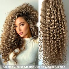 Detailed Description: -Length: It is about 18-22 inches in length. -Latch Hook braids 30 strands. -Hair type: Tight curls/waves. -Synthetic Wig, Synthetic fibers, Synthetic Hair - 100% Japanese Kanekalon fiber. -Heat-Resistant. -It cannot be dyed. -Material: regular maintenance required, not designed to be anti-tangle, not tangle-free. Meaning they may require additional attention to prevent tangling. Regular maintenance and care will be necessary to keep the wig in optimal condition. While it m Curly Weave, Adding Extensions To Curly Hair, Curly Blonde Hair Extensions, Long Ringlet Curls, Latch Hook Braids, Long Blonde Hair Extensions Loose Curls, Bellami Hair Extensions Blonde, Curly Extensions, Bellami Hair Extensions Hot Toffee Blonde