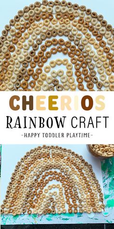 this rainbow craft is perfect for toddlers to make