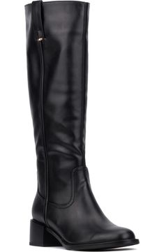 TORGEIS Karmiela Tall Boot (Women) | Nordstromrack Tall Boot, Chic Look, Tall Boots, High Boots, Knee High Boots, Knee High, Block Heels, Womens Boots, Stitching