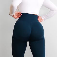 Description: The Figure Scrunch Leggings 2.0 will give you that "BBL" effect and are designed to completely enhance the glutes & hips for a more perfect-fit look while also snatching your waist! All of our leggings are made out of high quality nylon and spandex. Expect VERY comfortable, soft, and breathable fabric on your skin. Unlike cheap polyester leggings, these leggings do not slide down as you move and instead forms your figure all day. From shopping, working, going to classes and working Spandex Leggings Outfit, Scrunch Leggings, Fitness Gear, Spandex Leggings, Workout Gear, Outfits With Leggings, Breathable Fabric, Jumpsuit Romper, Full Length