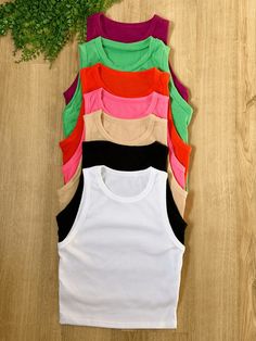 Multicolorido Casual Collar Sem Mangas  Simples  Embellished  Verão Womens Tops, Collar