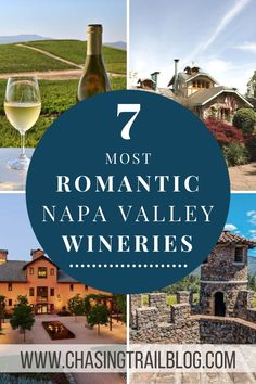 Four photos of some of the most romantic wineries in Napa Valley Napa In December, Napa Valley 3 Day Itinerary, Napa Itinerary, Napa Valley Hotels, Napa Valley Vineyards