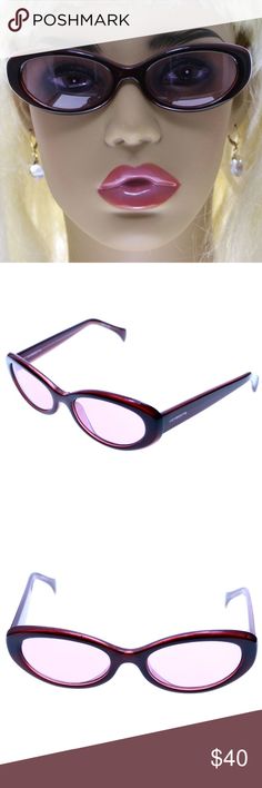 Liz Claiborne  Purple Designer Cateye-Sunglasses *Authentic Liz Claiborne name brand designer sunglasses *Ships quickly within 1 business day - receive your order in days not weeks *Approx. measurements: Lens width - 2.00 In. ; Lens height - 1.25 In. ; Bow length - 5 In. *Purple Frame with Purple Lenses  LQSG371 Liz Claiborne Accessories Sunglasses Purple Lenses, Purple Frame, Cateye Sunglasses, Brand Designer, Accessories Sunglasses, Designer Sunglasses, Liz Claiborne, Cat Eye Sunglasses, Cat Eye Glass