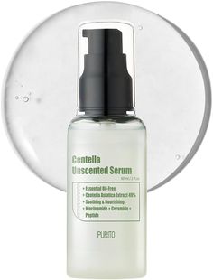 Amazon.com: PURITO Centella Unscented Serum for face, Centella Asiatica,Recovery facial Calming soothing Serum,60ml/ 2 fl.oz : Beauty & Personal Care Serum For Face, Dermatological Skin Care, Korean Skin Care, Night Serum, Korean Cosmetics, Glass Skin, Skin Care Moisturizer, Face Serum, Face Care