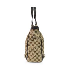 Gucci 'Abbey' tote bag in beige GG monogram canvas with D-ring detailing in gold hardware and a brown leather trim. Features dual flat leather handles, an open top, and an interior zip with slip pockets. Brand = Gucci Condition = 8/10, very good Dimensions = 18.5" x 10.5" x 4.25" Strap Drop = 7.5" Material = Canvas/Leather Hardware = Gold SKU = 23762-3 Gucci Double Handle Bags With Gold-tone Hardware, Tote Shoulder Bag With Gold-tone Hardware And Monogram Canvas, Monogram Canvas Tote Shoulder Bag With Gold-tone Hardware, Signature Coated Canvas Tote Shoulder Bag With Detachable Handle, Tote Shoulder Bag In Monogram Canvas With Detachable Handle, Monogram Canvas Tote Shoulder Bag With Detachable Handle, Gucci Brown Coated Canvas Shoulder Bag, Gucci Shoulder Bag With Gold-tone Hardware For Shopping, Brown Gucci Coated Canvas Shoulder Bag