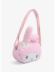 Loungefly My Melody Plush Crossbody Bag My Melody Plush, Melody Plush, Sanrio Bag, Kawaii Bags, Charmmy Kitty, Loungefly Bag, Plush Bags, Hello Kitty Items, Cute Purses