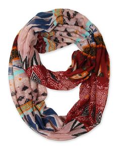 PRICES MAY VARY. Design: Circle, single-sided printed pattern, colorful, exquisite and beautiful pattern, lightweight, soft. Comfortable in contact with the skin. Adults 2 laps, children 3 laps. Size: the length of this infinity scarf is circle 70 inches, wideth 35 inches. Large size and loop circle style for extra continuous, styles or wear as winter warm scarf. Styles: this winter scarf is thick and warm, easy to wrap, or can use as head wrap, hair scarf, or wear as scarf top, or nursing napki Infinity Scarf Free Pattern, Infinity Wrap, Ponytail Bun, Bun Styles, Infinity Scarves, Misty Rose, Weights For Women, Scarf Top, Loop Scarf