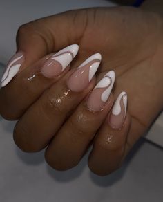 Nails Gel Acrylic, Classy Almond Nails, Future Nails, Kutek Disney, Unghie Sfumate, Acrylic Nail Polish, Gel Acrylic Nails, Drip Nails, Conquer The World