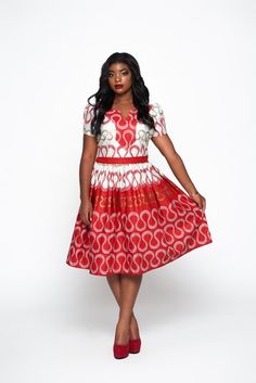 A cotton belted dress. Chic Fitted Cotton Belted Dress, Fitted White Belted Summer Dress, White Fitted Belted Summer Dress, Spring Short Sleeve Fitted Belted Dress, Spring Cotton Belted Dress, Cotton Knee-length Dress With Fitted Waist, Fitted Cotton Belted Dress, Belted Fitted Cotton Dresses, Fitted Belted Cotton Dresses