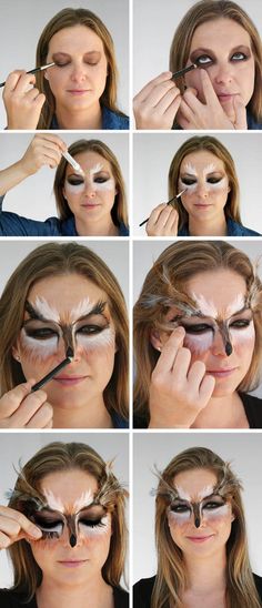 Grunge Makeup Tutorial, Costume Viking, Party Make-up, Alat Makeup, Makeup Tutorial Foundation, Cute Halloween Makeup