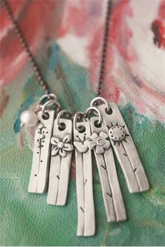 Lisa Leonard Designs, Silverware Jewelry, Precious Metal Clay