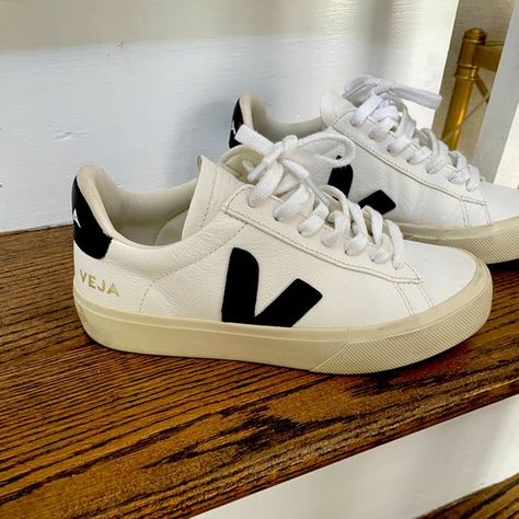 Size 5 barely worn Veja campo sneakers. Comes with box. Vejas Campo Sneaker, Veja Campo Outfit, Veja Sneakers Outfit, Tenis Veja, Veja Campo Sneakers, Zapatillas Veja, Sneaker Closet, Veja Shoes, Shoe Wishlist