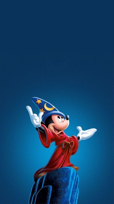 Magic Mickey Mouse, Wizard Mickey Mouse, Disney 4k, Fantasia Mickey Mouse, Miki Mouse, Disney Pop Art, Sorcerer Mickey, The Sorcerer's Apprentice, Disney Characters Wallpaper