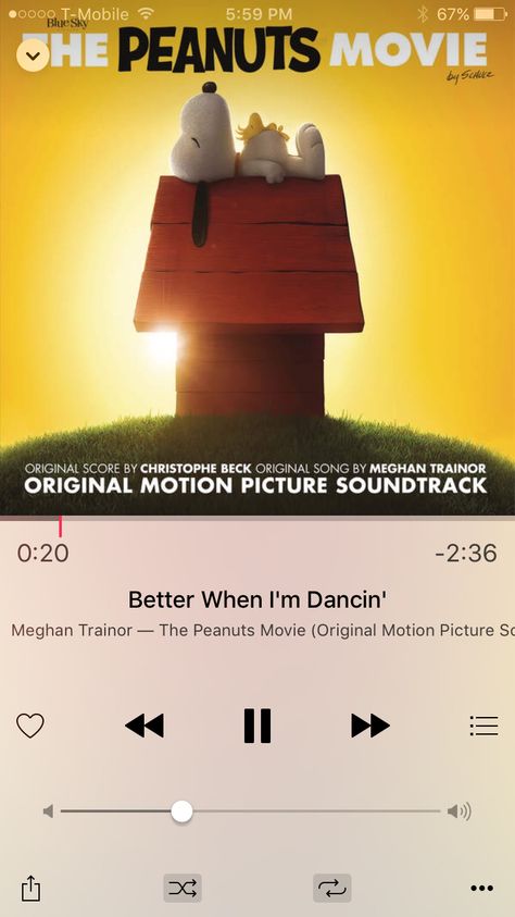 Better when I'm dancing Better When Im Dancing, Peanuts Movie, Meghan Trainor, Original Song, Motion Picture, I Love It, Soundtrack, A R, Love It