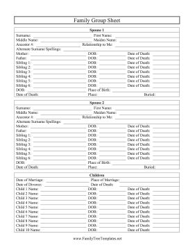 Family Reunion Information Sheet, Spanish Family Tree, Family Tree For Kids, Trees For Kids, Genealogy Forms, Tree Template, Family History Book, Family Tree Genealogy, Kids Formal