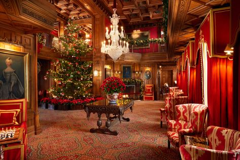 Twinkle lights are just the beginning Luxurious Holidays, Expensive Christmas, Hotel Christmas, Castle Christmas, Ashford Castle, Christmas Getaways, Hallmark Christmas Movies, Victorian Christmas, Hallmark Christmas