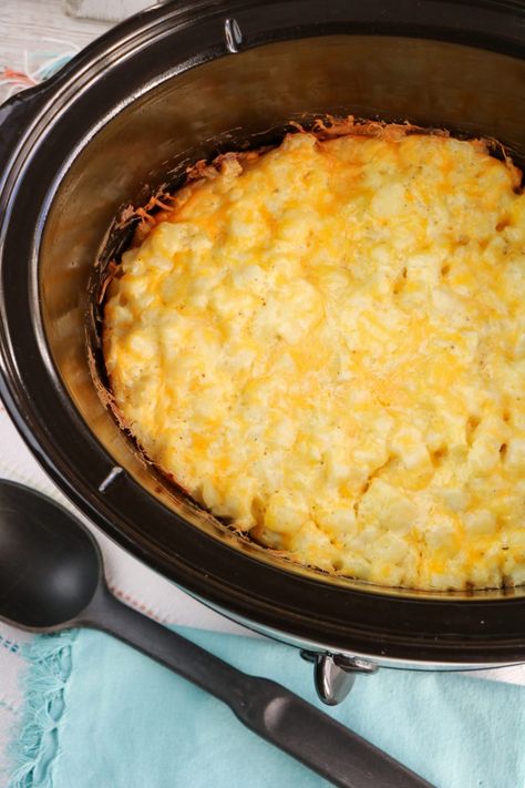 Slow Cooker Hashbrown Casserole, Crockpot Hashbrown Casserole, Cheesy Potatoes Crock Pot, Cheesy Hashbrown, Hash Brown Patties, Hashbrown Casserole Recipe, Cheesy Hashbrown Casserole, Slow Cooker Sweet Potatoes, Recipes Using Bananas