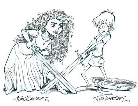 Tom BancroftTom Bancroft Studio Jam Drawing, Tom Bancroft, Disney Princess Pocahontas, Disney Crossovers, Disney Sketches, Manga Artist, Fan Art Drawing, Youtube Art, Character Design References