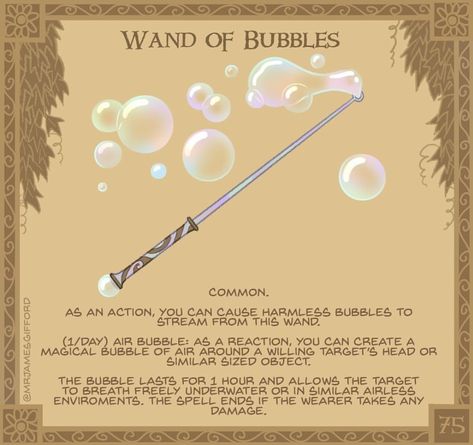 Common Magical Items 5e, Dnd Custom Items, Useless Magical Items Dnd, Magical Objects Ideas, Dnd Wands, Magic Objects Fantasy Art, D&d Items, Dnd Magical Items, Magic Wand Art