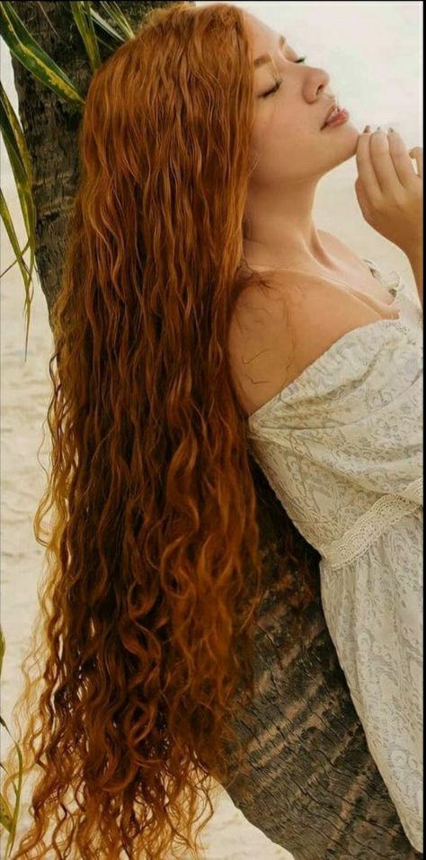 Irish Red Hair, Rapunzel Hair, Beautiful Red Hair, Long Red Hair, Super Long Hair, Red Hair Color, Long Red, Long Hair Women, Beautiful Long Hair