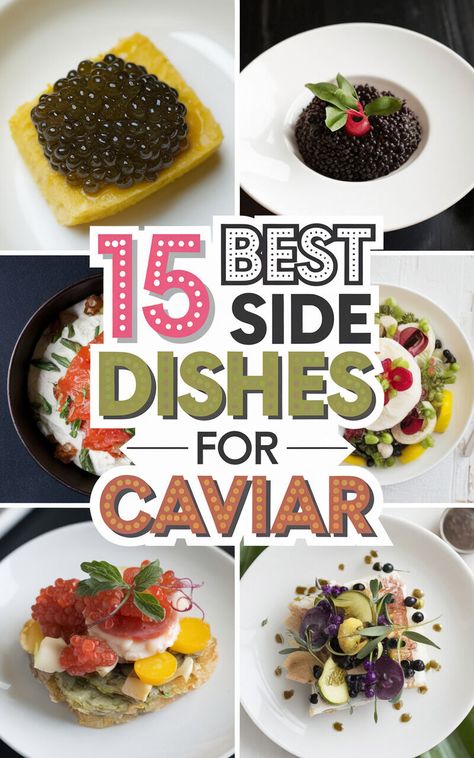 15 Luxurious Pairings for Your Caviar Feast! 🍾🥂 #caviar #luxuryfood #foodpairings Dishes With Caviar, What To Serve With Caviar, Appetizers With Caviar, Recipes With Caviar, Caviar Pairings, Caviar Platter, Caviar Serving Ideas, Caviar Recipes Appetizers, Caviar Board