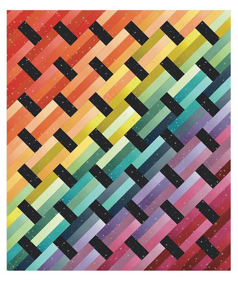 Ombre Quilt Ideas, Ombre Quilt, Quick Quilt, Moda Fabric, Riley Blake Fabric, Primitive Gatherings, Quilt Binding, Pretty Fabric, Kona Cotton