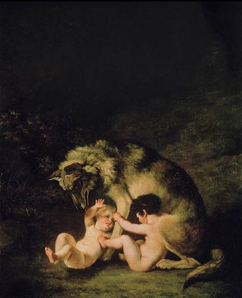 Modern Lupercalia Ritual. Painting: Romulus Remus And Their Nursemaid by Jacques Laurent Agasse Romulus And Remus, Rome Antique, Rennaissance Art, She Wolf, Peter Paul Rubens, Roman Mythology, Roman History, Old Paintings, A Wolf