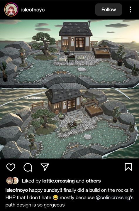 Path Design, Animal Crossing Wild World, Traditional Korean, Animal Crossing Game, The Rock, Animal Crossing, The Neighbourhood, Building, Animals