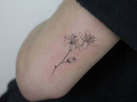 Lime Blossom Tattoo, Lime Tattoo, Blossoms Tattoo, Tattoo On The Back, Plant Tattoos, Lime Blossom, Flower Illustrations, Hand Poked Tattoo, Plant Tattoo