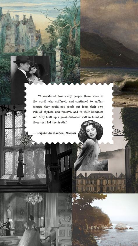 #rebecca #daphnedumaurier #books #gothic #mandereley #1930s Manderley Rebecca Aesthetic, Rebecca Book Aesthetic, Rebecca Aesthetic, Manderley Rebecca, Rebecca Aesthetic Book, Rebecca Daphne Du Maurier Aesthetic, Rebecca Daphne Du Maurier Art, Rebecca Daphne Du Maurier Quotes, Gothic Literature Aesthetic