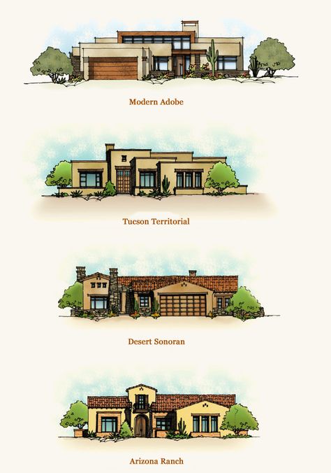 Ranch Floorplan - The Ritz-Carlton Residences, Dove Mountain Desert Mansion Floor Plans, Desert Home Plans, Sims 4 Desert House Floor Plans, Desert Home Floor Plans, Southwestern Ranch House, Desert Ranch House, Ranch Style Home Plans, Ranch Elevations, Desert House Exterior