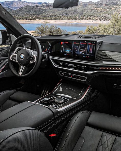 Bmw X6 Interior, Luxury Cars Bmw, Bmw Interior, Luxury Jets, Dream Cars Bmw, Bmw X7, Top Luxury Cars, Luxury Car Interior, High End Cars