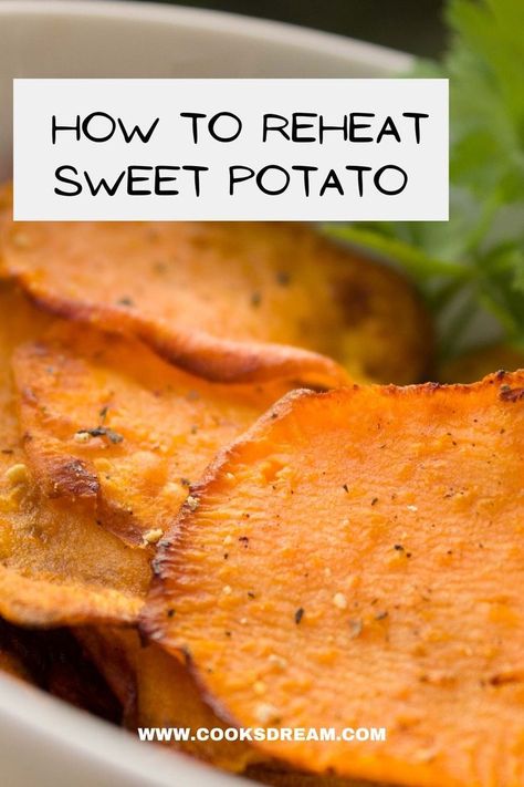 How To Reheat Sweet Potato | Cooks Dream Keto Friendly Chips, Diet Easy Recipes, Stir Fry Spinach, Fried Spinach, College Nutritionist, Low Carb Chips, Easy To Make Snacks, Homemade Tortilla Chips, Fall Snacks