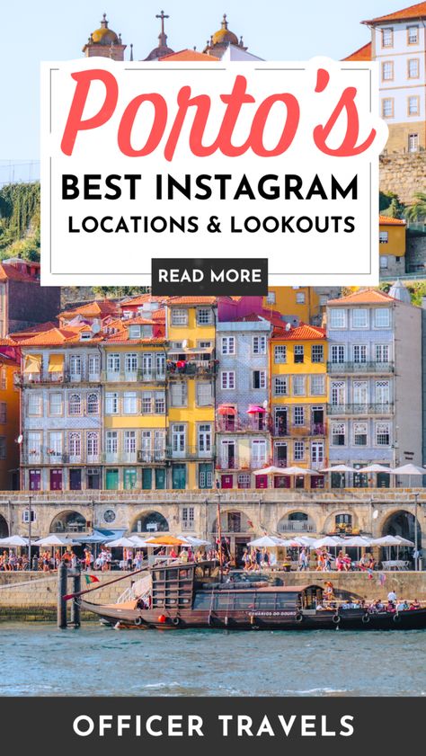 Discover the best Instagram spots in Porto with our exclusive free guide. This Portugal travel guide will lead you to the most photogenic locations in the city. Perfect for travel enthusiasts and photographers, our Porto photo guide includes tips and a handy itinerary map. Subscribe today and elevate your travel photography! Lisbon Instagram, Porto Travel Guide, Best Places In Portugal, Portugal Cities, Porto Travel, Lisbon Travel Guide, Portugal Vacation, Places In Portugal, Madrid Travel