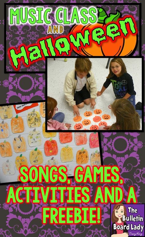 Music class and Halloween can be a BOOtiful thing!  Learn about ways to get your… Halloween Music Class, Pass The Pumpkin, Halloween Music Lessons, Prek Halloween, Halloween Music Activities, October Music, Autumn Music, Head Pumpkin, Music Class Activities