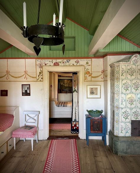 Beata Heuman, Carl Larsson, Old Farm Houses, Humble Abode, House Goals, Scandinavian Interior, Pretty House, Little Houses, Little House