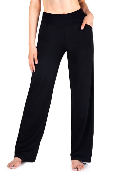 PRICES MAY VARY. 92% Nylon/ 8% Spandex. Anti-shrink, no see-through, moisture-wicking, four-way stretch fabric for superior comfort. Lightweight and breathable fabric, ideal for yoga, running errands in hot weather Petite (27"/29" inseam) fits women 5'-5'4". Regular (31" inseam) fits women 5'5"-5'7". Long (33" inseam) fits women 5'7"-5'9". Tall (35" inseam) fits women 5'9"-6'. Extra Tall (37" inseam) fits women 6' and above. Note: This inseam chart is for reference only. To ensure the best perso Lounge Sweatpants, Straight Sweatpants, Workout Pants Women, Cute Pajama Sets, Fits Women, Athletic Pants, Wide Waistband, Yoga Women, Yoga Clothes