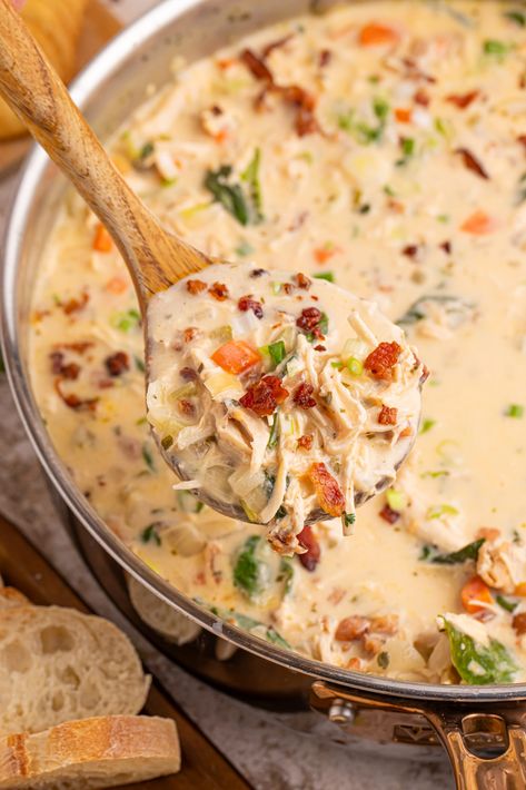 Crack Chicken Soup - My Incredible Recipes Shredded Chicken Soup Recipes, Soup With Chicken Recipes, Chicken Soup With Rotisserie Chicken, Soups With Chicken, Soup Recipes With Chicken, Rotisserie Chicken Soup, Soup Pairings, Chicken Soups, The Best Soup