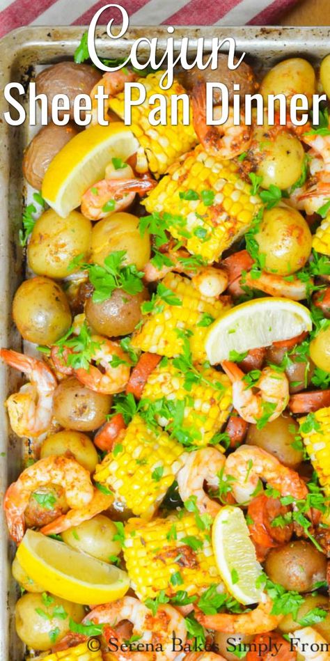 Cajun Sheet Pan Dinner, Shrimp And Sausage Sheet Pan, Shrimp Sheet Pan Dinner, Sausage Sheet Pan Dinner, Cajun Shrimp And Sausage, Sausage Sheet Pan, Cajun Shrimp Recipes, Shrimp And Sausage, Best Shrimp Recipes