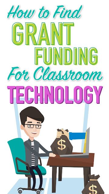 Technology Teaching Resources with Brittany Washburn: How to find Grant Funding for Classroom Technology Classroom Grants, Grants For Teachers, Kindergarten Technology, Computer Lab Classroom, School Grants, Elementary Technology, Techie Teacher, Grade Three, Computer Teacher